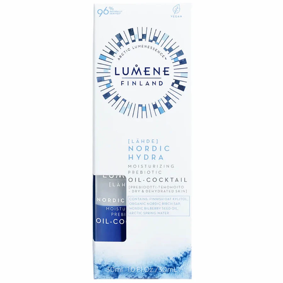 Lumene Nordic Hydra Lahde, cóctel prebiótico hidratante, 30 ml