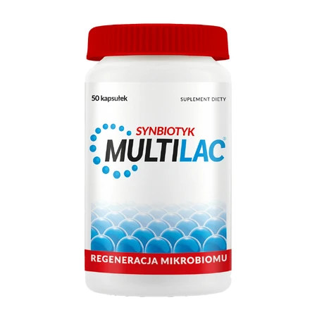 Kit Multilac Synbiotic, 2 x 50 capsules