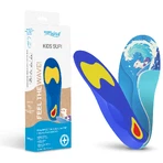 FootWave Kids Supi, orthopedische inlegzolen, functionele valgiteit van voeten en knieën, platvoeten, kinderen, 32-34, 1 paar