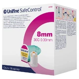 Unifine SafeControl, pen needles, 30G, 8 mm, 100 pieces