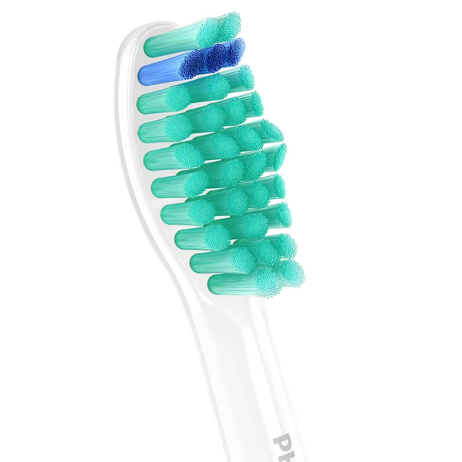 Philips, replacement tips for Sonicare C1 ProResult sonic toothbrush, white, 4 pieces
