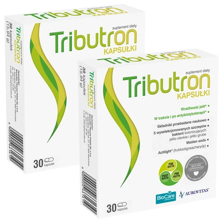 Tributron set, 2 x 30 capsules