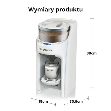 Baby Brezza Formula Pro Advanced, milk machine, white