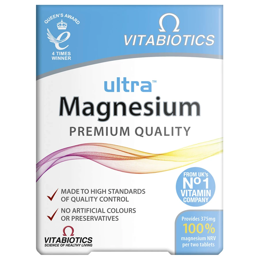 Vitabiotics Ultra Magnesium 375 mg, 60 Tabletten