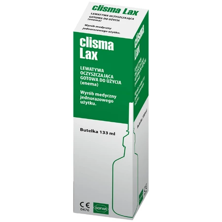 Clisma Lax, enema de limpieza, frasco, 133 ml