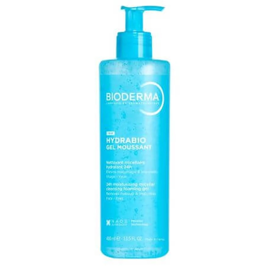 Hydrabio schäumendes Gel, 400 ml, Bioderma