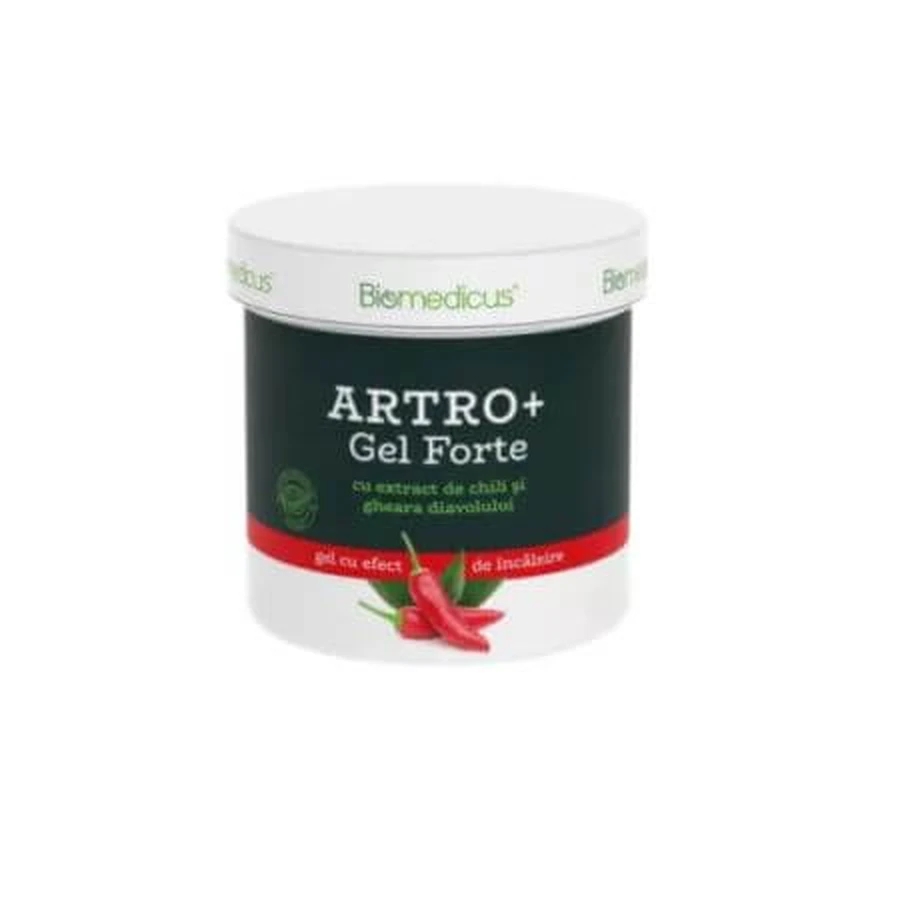 Atroplus sterke gel met chilipeper en duivelsklauw, 250 ml, Biomedicus