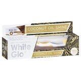 Kokosolie Whitening Tandpasta + Tandenborstel Kokosolie Shine 120 ml, White Glo