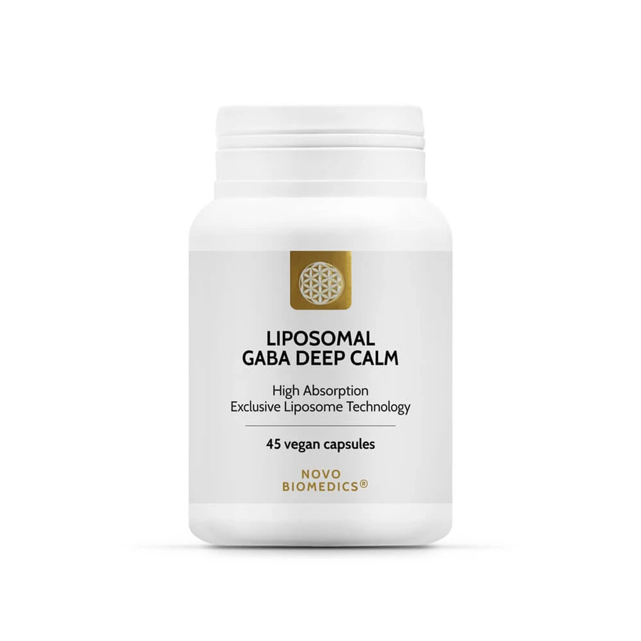 Gaba Liposomal Deep Calm, 45 cápsulas, Novo Biomedics
