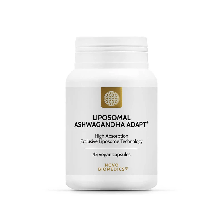 Liposomal Ashwagandha Adapt +, 45 capsules, Novo Biomedics