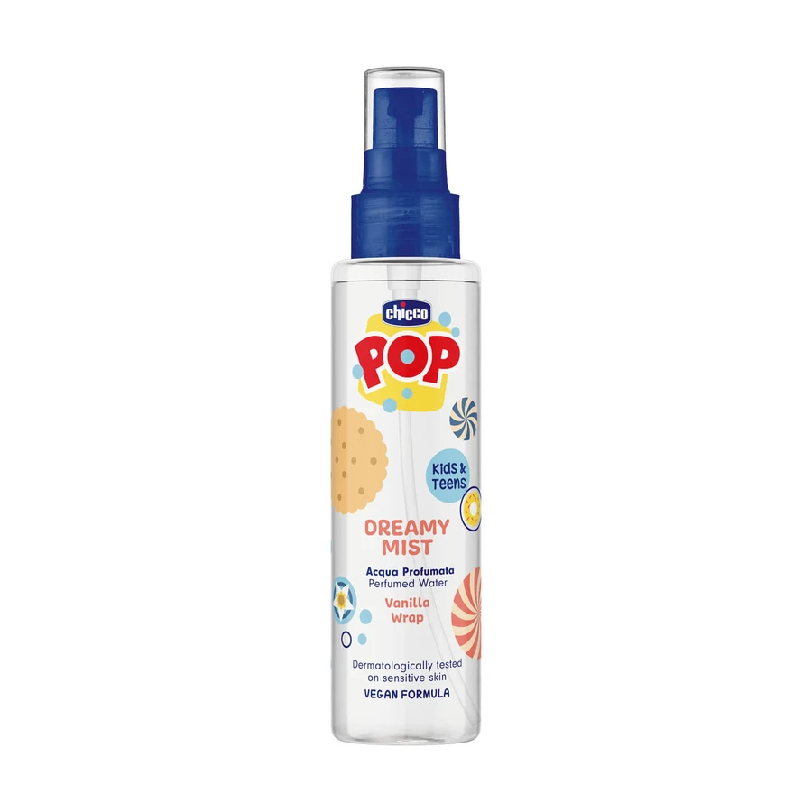Chicco POP DreamyMist Eau de Parfum, Torta alla Vaniglia, 150 ml, Chicco