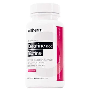 Queratina 1000 Biotina, 60 cápsulas, Ivatherm