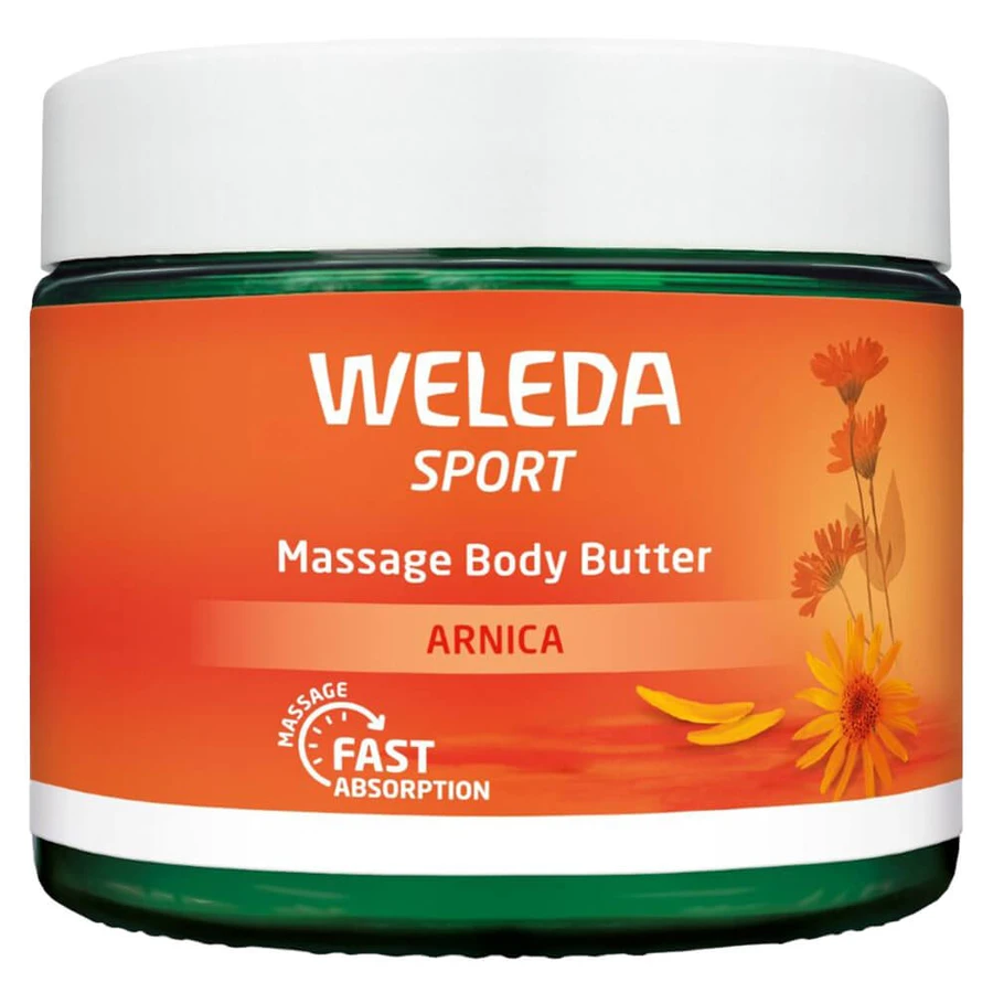 Weleda Sport, masło do masażu z arniką, 150 ml: ceny i cechy