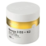 OstroVit Omega 3, D3 + K2, 180 capsules