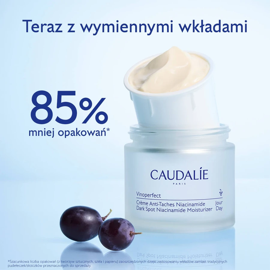 Caudalie Vinoperfect, cream for hyperpigmentation with niacinamide, daytime, 50 ml