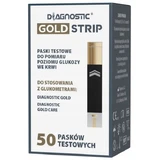 Diagnostic Gold Strip, glucose meter test strips, 50 units