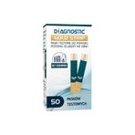 Diagnostic Gold Strip, glucose meter test strips, 50 units