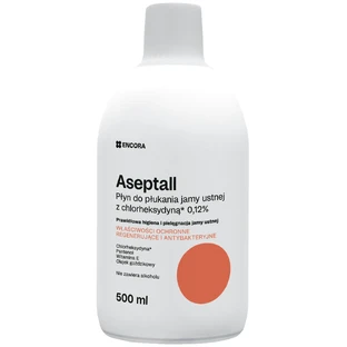 Aseptall, Mundspülung mit Chlorhexidin 0,12%, 500 ml