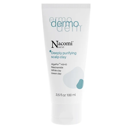 Nacomi Next Level Dermo, scrubbing clay for scalp, 100 ml