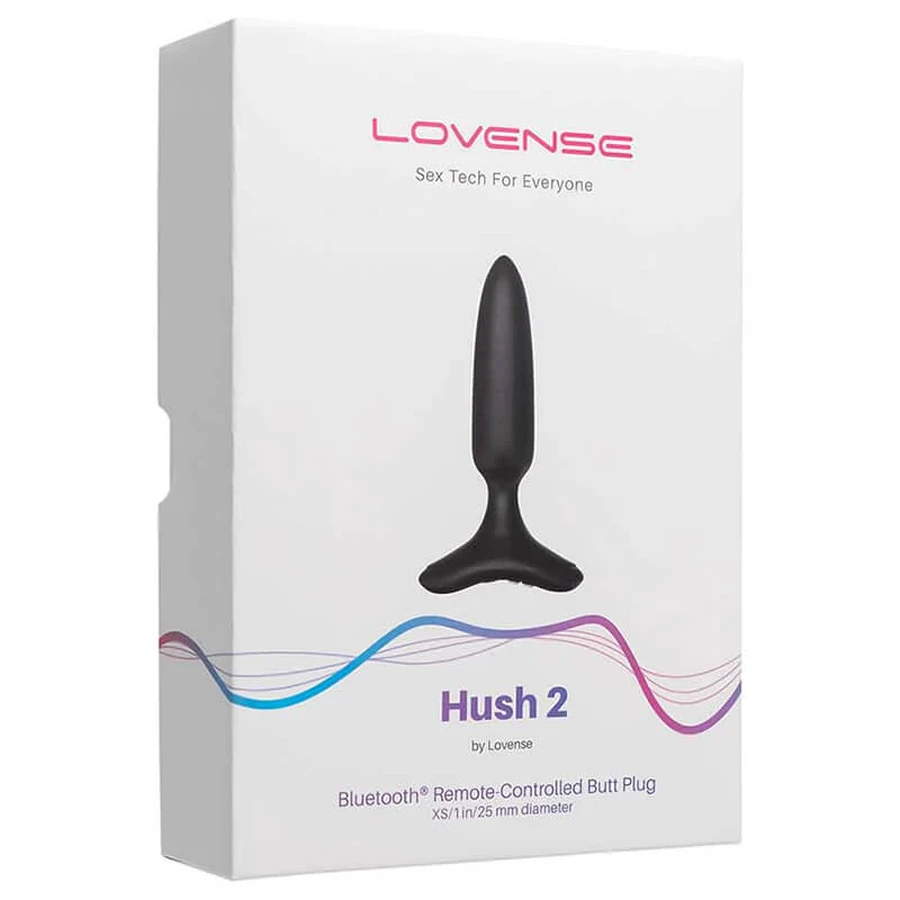 Lovense Hush 2, App-gesteuerter Analplug, XS