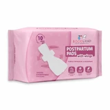 Bocioland, postpartum pads with wings, high absorbency, day and night, 10 pieces