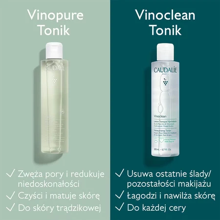 Caudalie Vinoclean, tónico hidratante, 100 ml