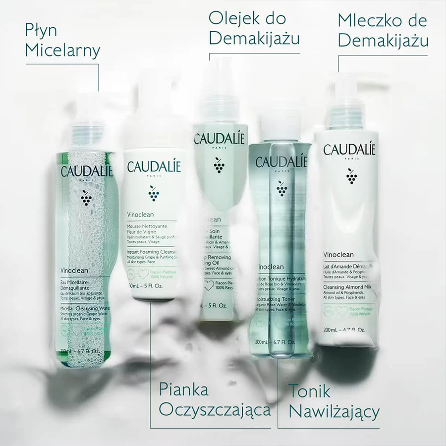 Caudalie Vinoclean, tónico hidratante, 100 ml