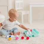 Dumel Tuli Fun, juguete sensorial, Huevos, juego de cristales, a partir de 12 meses