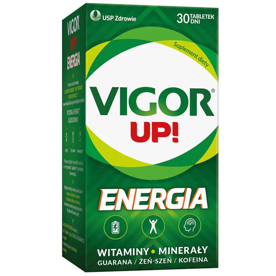 Vigor Up! Energie, 30 tabletten
