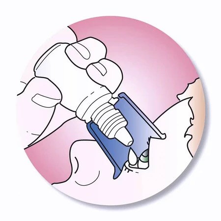 AutoDrop, eye drop applicator, 1 piece