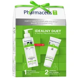 Set Pharmaceris T Sebo-Moistatic, Creme SPF 30, 50 ml + Puri-Sebogel für Gesicht, 80 ml