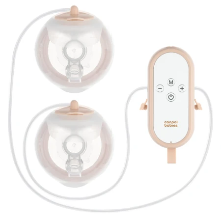 Canpol Babies MilkShell, double mobile shell breast pump, 20/106