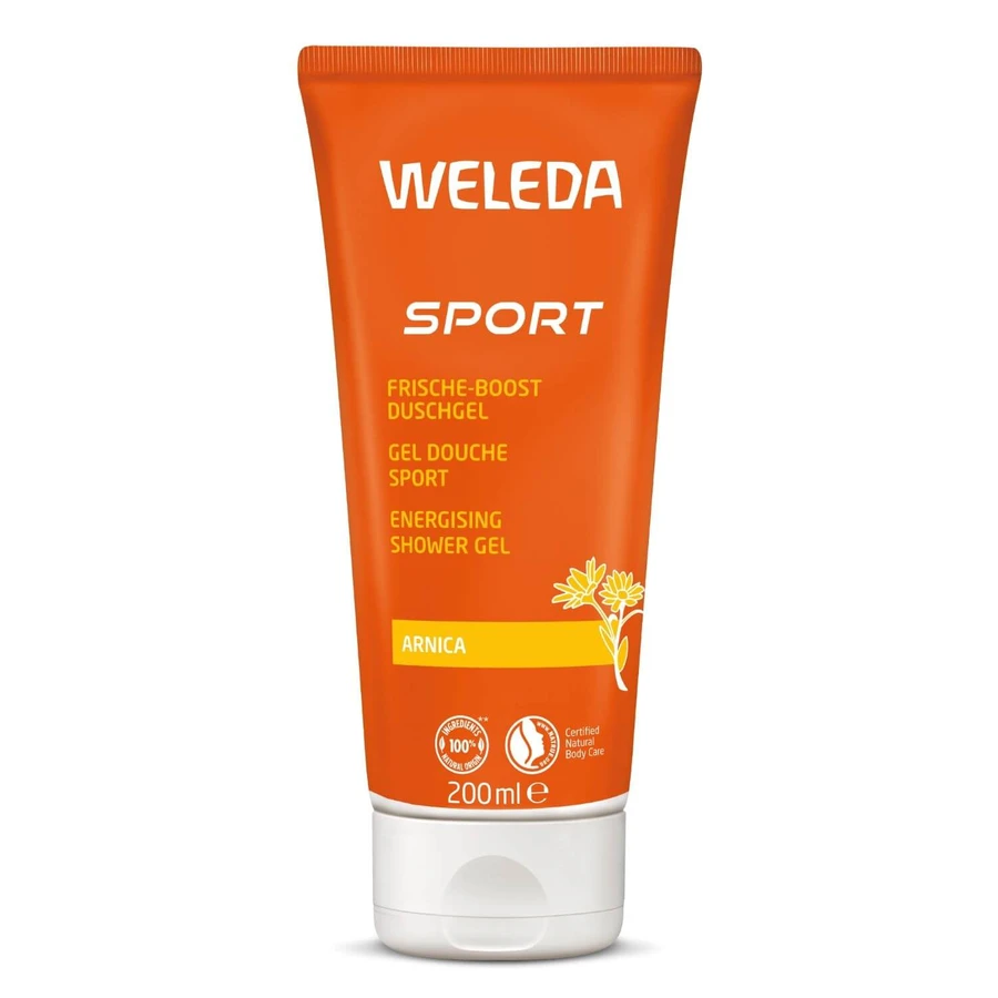 Weleda Sport, douchegel met arnica, 200 ml