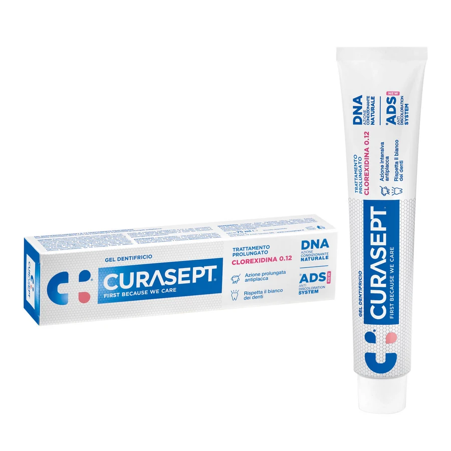 Curasept ADS DNA 712, tandpasta met chloorhexidine 0,12%, 75 ml