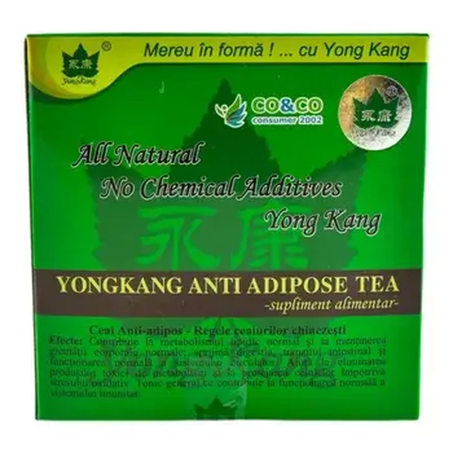 Thee tegen obesitas, 30 zakjes, Yongkang International China
