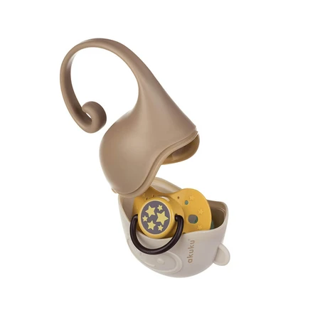 Ackuku, pacifier holder, monkey, 1 piece