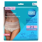 Canpol Babies, atmungsaktiver 2-in-1-Slip nach der Geburt, mit Einlage, Einweg, Größe L/XL