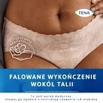 Tena Silhouette Plus Bianco, mutandine assorbenti discrete per donna, taglia M, 12 pezzi