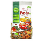 Biologische pasta van driekleurige harde tarwe Cars, 300 g, Dalla Costa