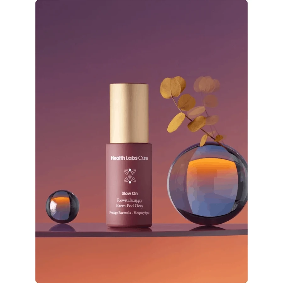 Health Labs Slow On, revitaliserende oogcrème, 15 ml