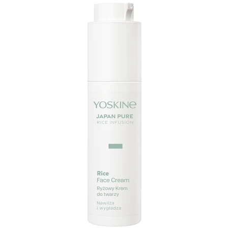 Yoskine Japan Pure Rice Infusion, ryżowy krem do twarzy, 50 ml: ceny i cechy