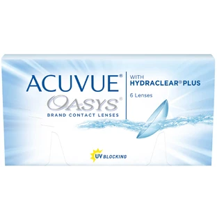 AcuvueOasys 8.4, contactlenzen, 2-week, -1,00, 6 stuks