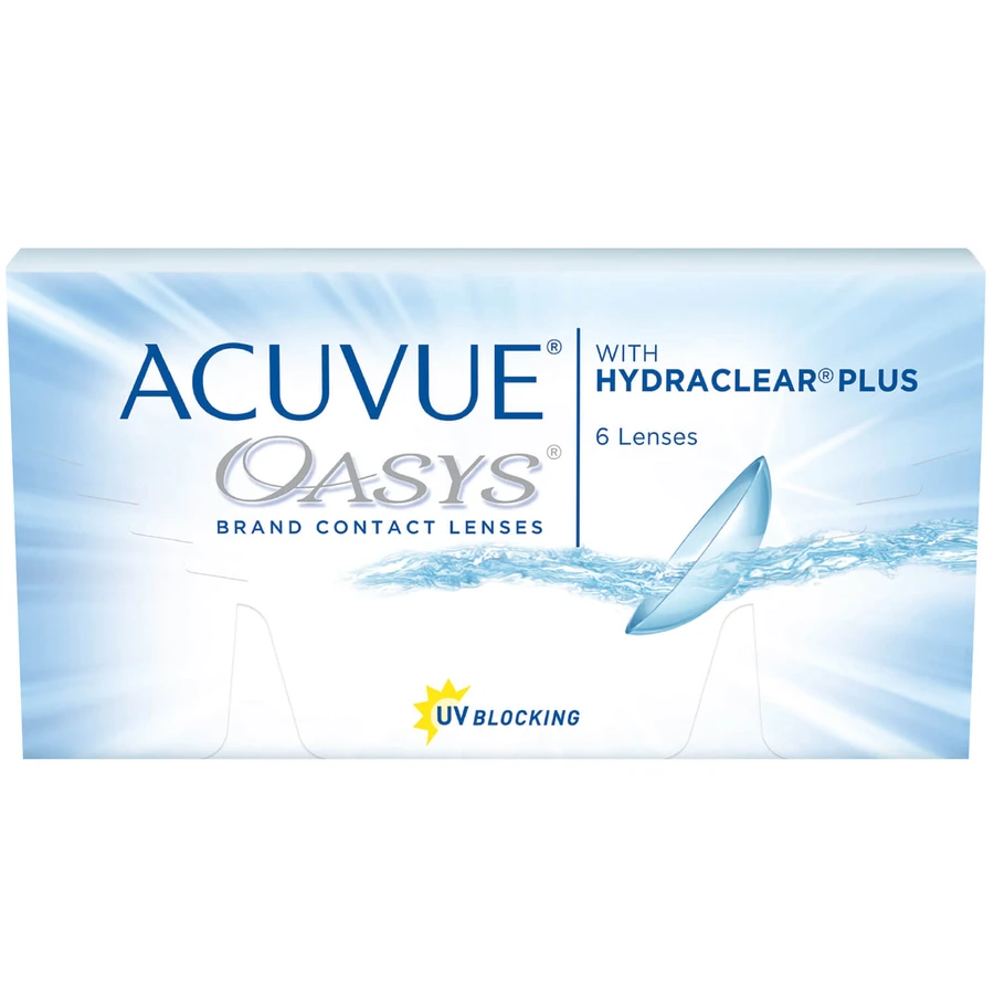 AcuvueOasys 8.4, contactlenzen, 2-week, -1,00, 6 stuks