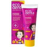Ecodenta, kindertandpasta, vanaf 3 jaar, frambozensmaak, 75 ml
