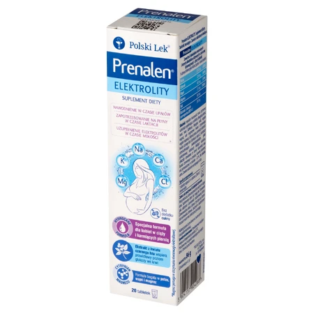 Prenalen Elektrolity, suikervrij, 20 bruistabletten