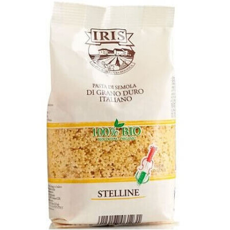 Biologische harde tarwe pasta Stelline, 250 gr, Iris Bio