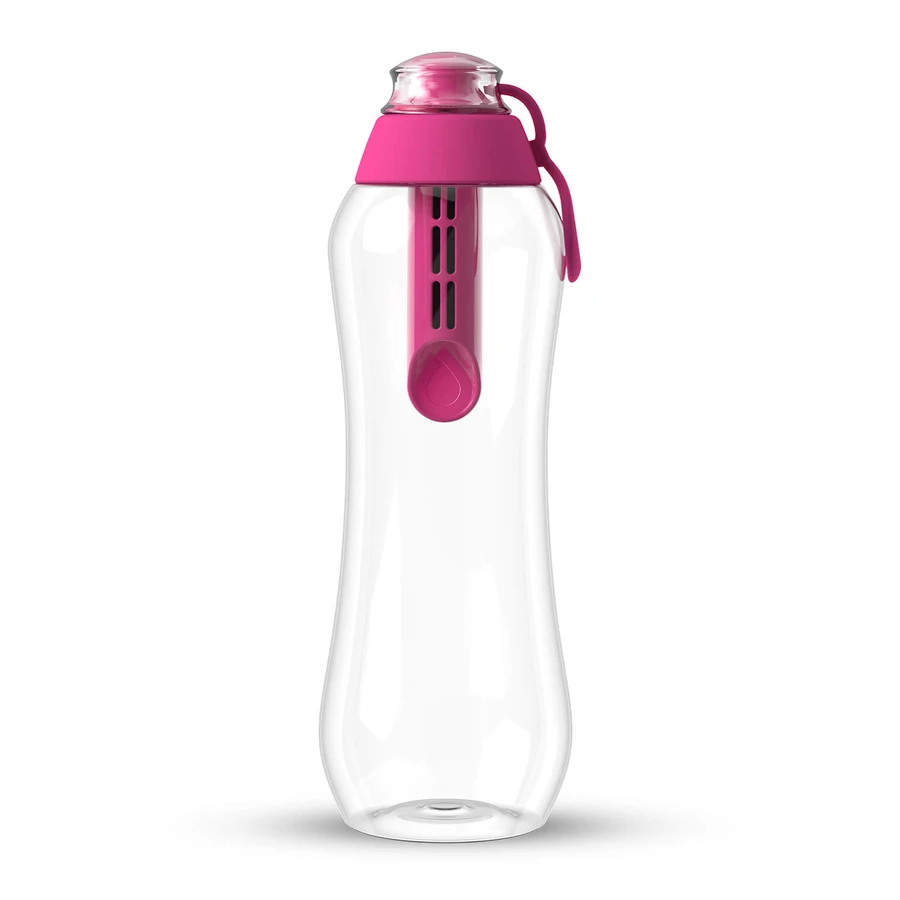 Dafi Soft, Filterflasche, Flamingo, 0,5 l + Wasserfilter, 1 Stück