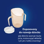 Lovi, Genius oefenbeker, nude, 35/368, vanaf 6 maanden, 150 ml