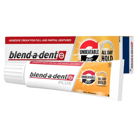 Blend-a-denr Plus, kunstgebitlijm in crème, onovertroffen fixatie, 40 ml