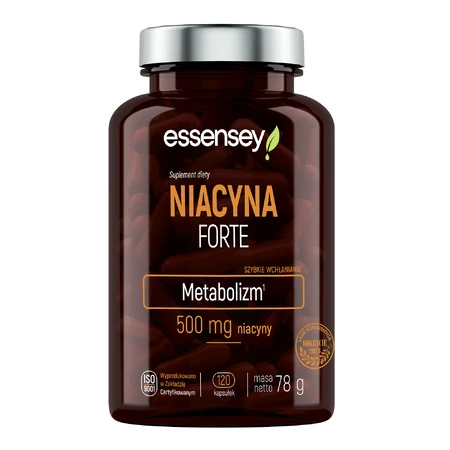 Essensey Niacin Forte, 120 capsules
